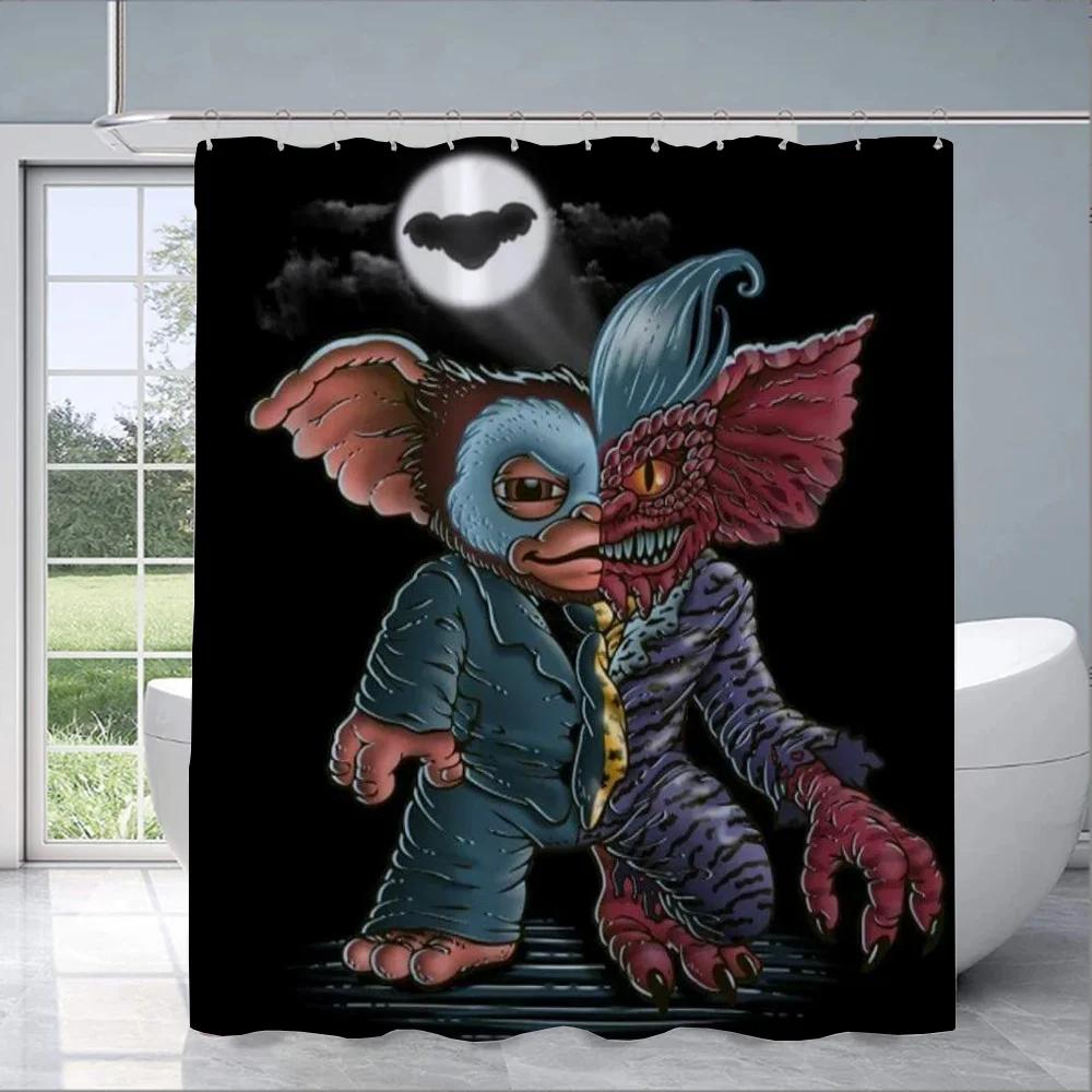 Things For The Bathroom Curtain Gremlins Shower Curtains For Bathroom Accessories Set Folding Partition Bath Bedrooms Sets Ful