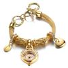 Luxury Rhinestone Heart Dial Women's Watch Fashion Ladies Bracelet Quartz Watches