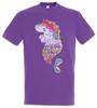 Fat Unimaid T-Shirt Mens Womens Tees Top Unicorn Fun Mermaid Fat Fatty Chubby Pride Proud Plump Stout