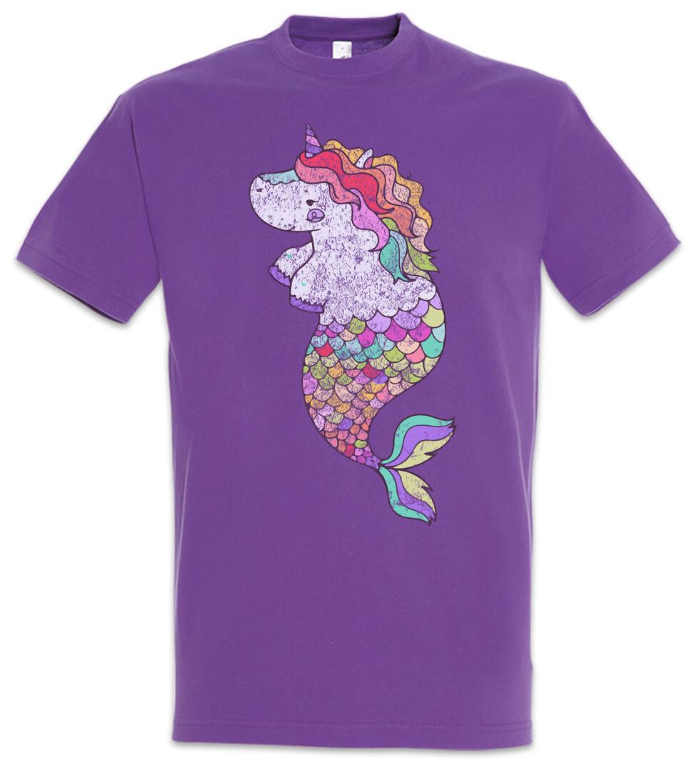

Fat Unimaid T-Shirt Mens Womens Tees Top Unicorn Fun Mermaid Fat Fatty Chubby pride Proud plump stout L