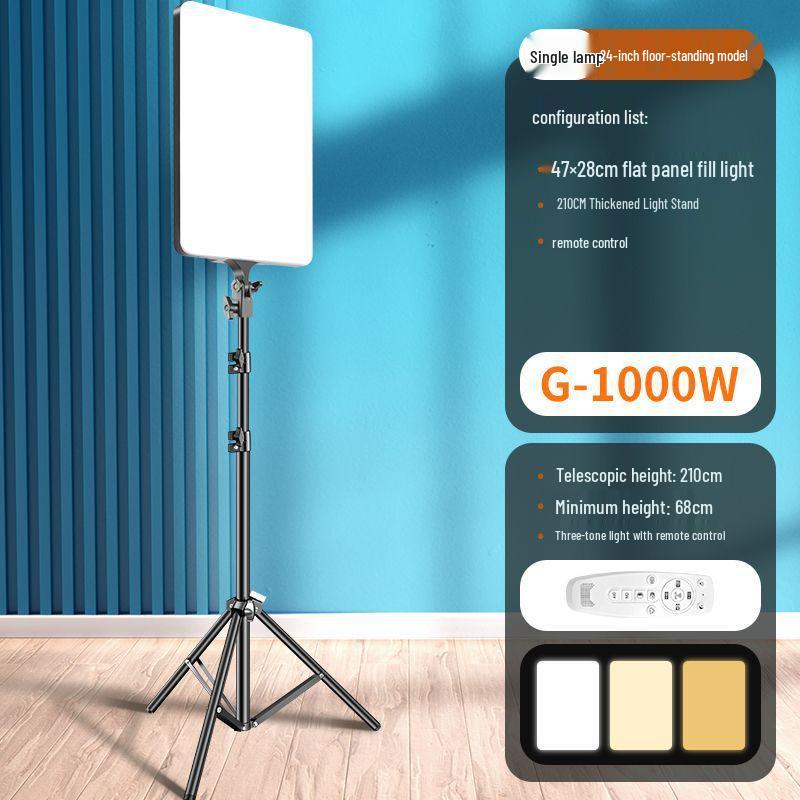 800W LED Soft Light Panel for Photography & Beauty Live Streams