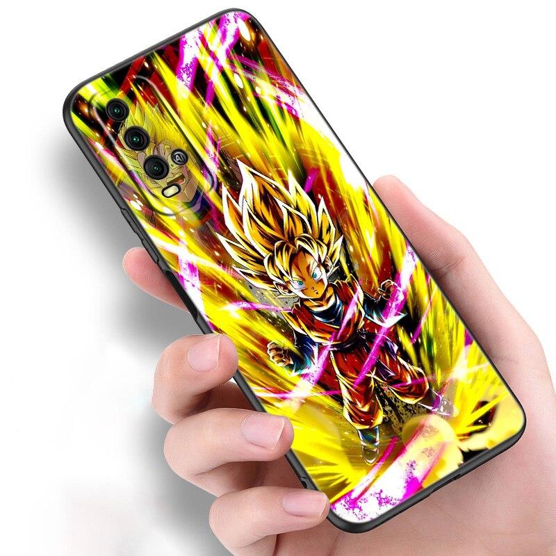 

Японское аниме ребенок гоку Силиконовый чехол для телефона для Xiaomi Redmi Note 10 10T 10S 9S 8T 9 8 7 Pro Max 8A 9A 9C 9T Черная мягкая обложка Coque Redmi Note 9 Pro