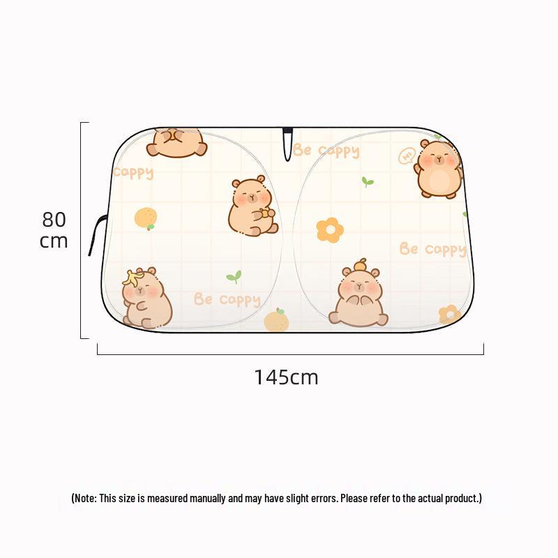 Retractable Car Sunshade Umbrella: UV Protection & Heat Insulation for Windshield