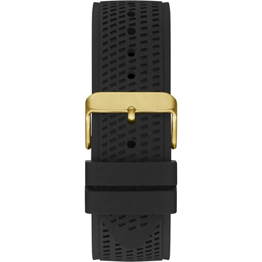 Guess Hodinky Mužské Guess Multifunkčné Quartz Hodinky - Zlatý Nerezový Remienok, Kryštálový Trendy Ciferník, Módne Hodinky pre Mužov