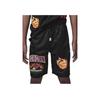 Jordan Letter Patch Straight Leg Kids Shorts Kids Bottoms Black FV2711-010