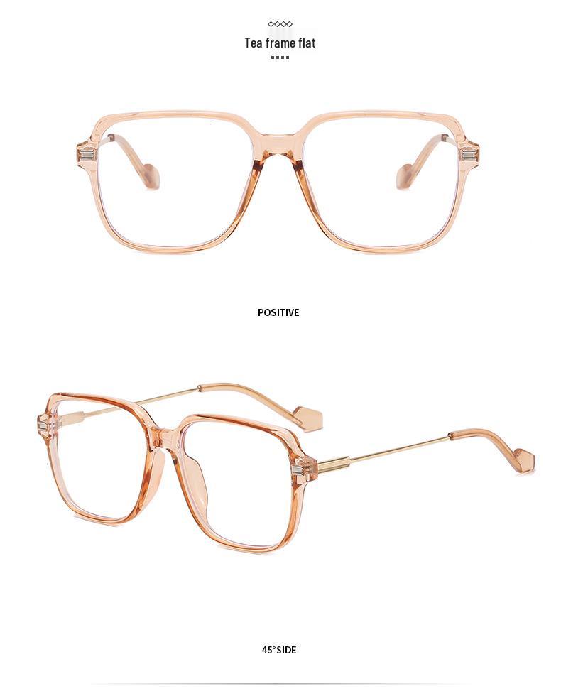 Retro UV Protection Sunglasses for Men and Women - High-End TR Square Frame