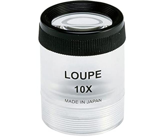 

Clear Optics 30mm 10x Magnifying Glass with 0.1mm Graduations, P-1030