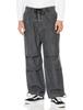 IMPROMES SIDEWAYSTANCE Slub Denim Snow Chemical Black Pants, Men's, 70094,