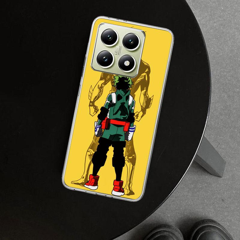 Midoriya Izuku Deku MHA My Hero Phone Case Cover for Xiaomi Redmi Note 15 14 13 12 11 Pro Plus 14S 12S 11S 11T 11E 10S 10 Custom