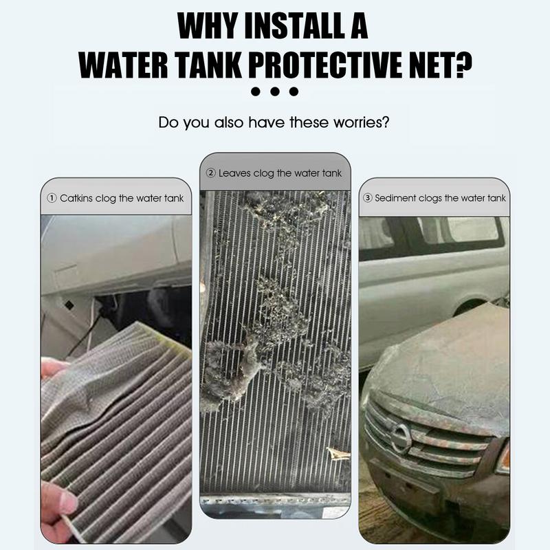 Car Bumper Grill Mesh Spoiler Bumper Vent Car Pickup Truck Grill Insert Durables Protective Car Accessories For Front Bumper