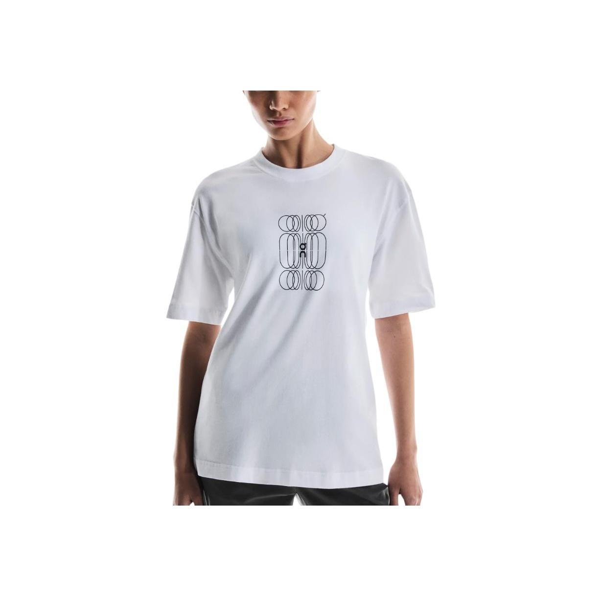 

Мягкая Удобная Приятная к коже Универсальная Футболка с коротким рукавом и спущенным плечом Женские топы Белый Черный 1WF12580462 M