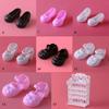 1Pair Plastic Doll Multistyles Long Knees Boots 1/3 1/6 Doll Shoes Fashion Female Doll Boots Fit Foot Length 2cm Dolls Shoes