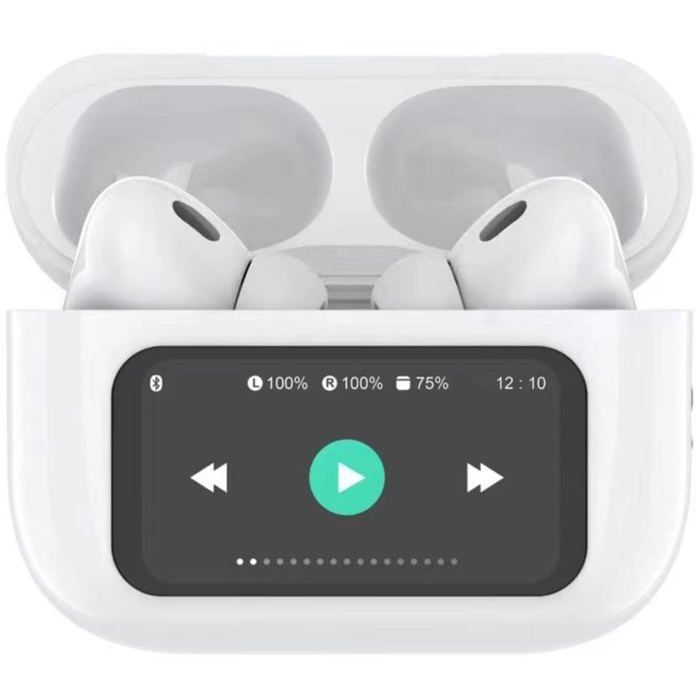 Casque Bluetooth - CELLY - SOUNDLED - True Wireless - ANC - ENC - Blanc