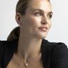 Collier Luxenter en zircone brillante finie en or jaune 18K - Trak