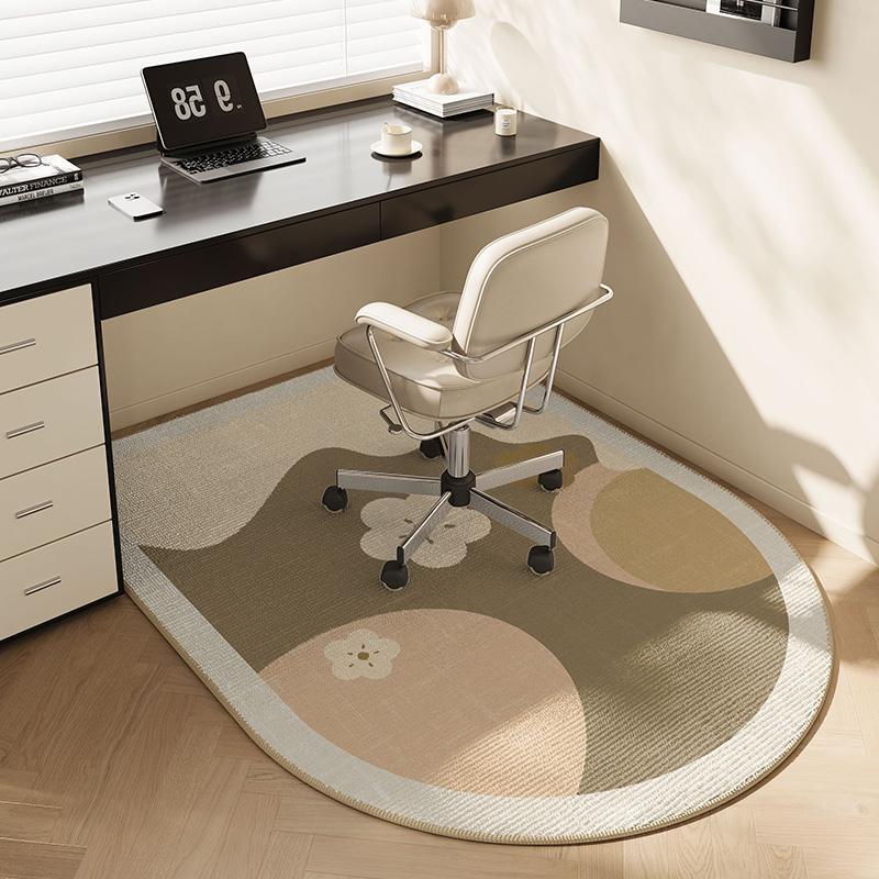 Tappetino Antiscivolo e Resistente all'Usura per Sedia da Ufficio, Tappeto per Toeletta in Camera da Letto, Tappetino per Sedia da Studio, Decorazione per la Casa