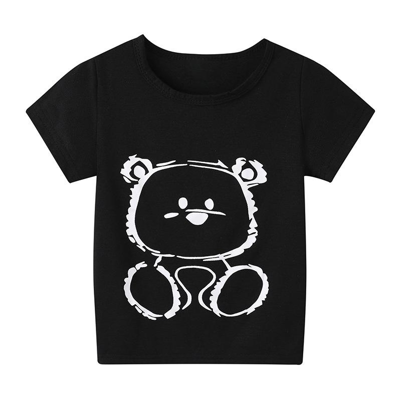 2025 Boys Girls T-Shirt Kids Clothes Cartoon Summer Tops Long Sleeve Baby Clothing Spring  Ropa De Children's Clothing