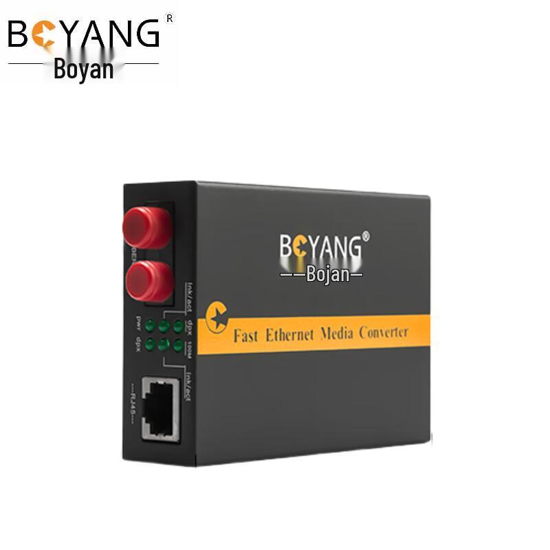 Boyang BY-WG850FC Fiber Optic Transceiver Gigabit Multimode Dual Fiber