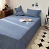 60-Count Long-Staple Cotton Sateen Jacquard Fitted Sheet, Flat Sheet, Pillowcase Set - Plain Color, Pure Cotton, Anti-Slip Mattress Cover