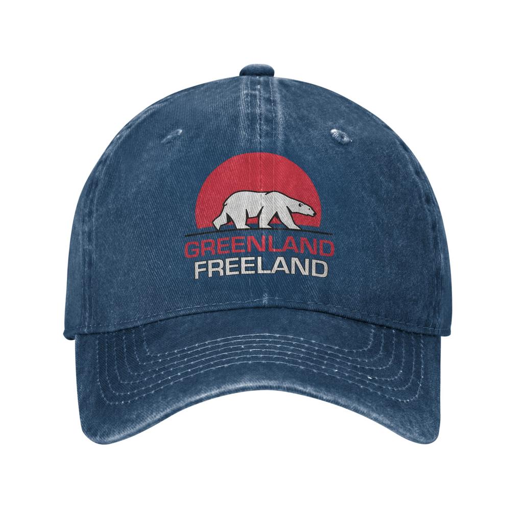 Hands Off Greenland Is Not For Sale MGGA Baseball Caps Accessories For Unisex Adjustable Trucker Hats