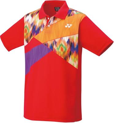 Short Sleeve Game Shirt Sunset Red M [Yonex] (496)