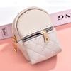 with Keychain PU Mini Coin Purse Backpack Shape PU Small Wallet  Headphone