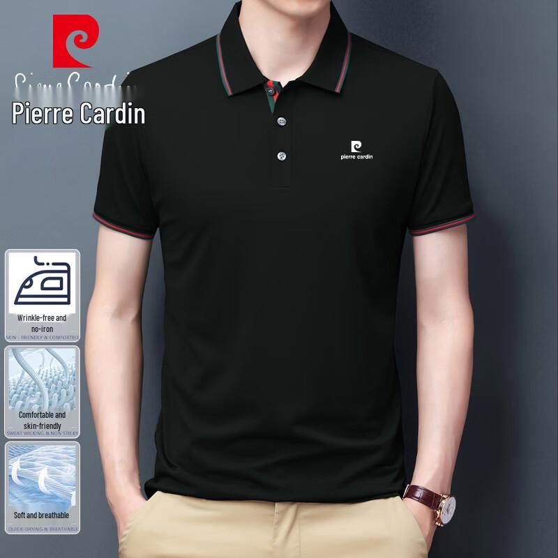

Pierre Cardin Men s Short Sleeve Polo T-shirt XL