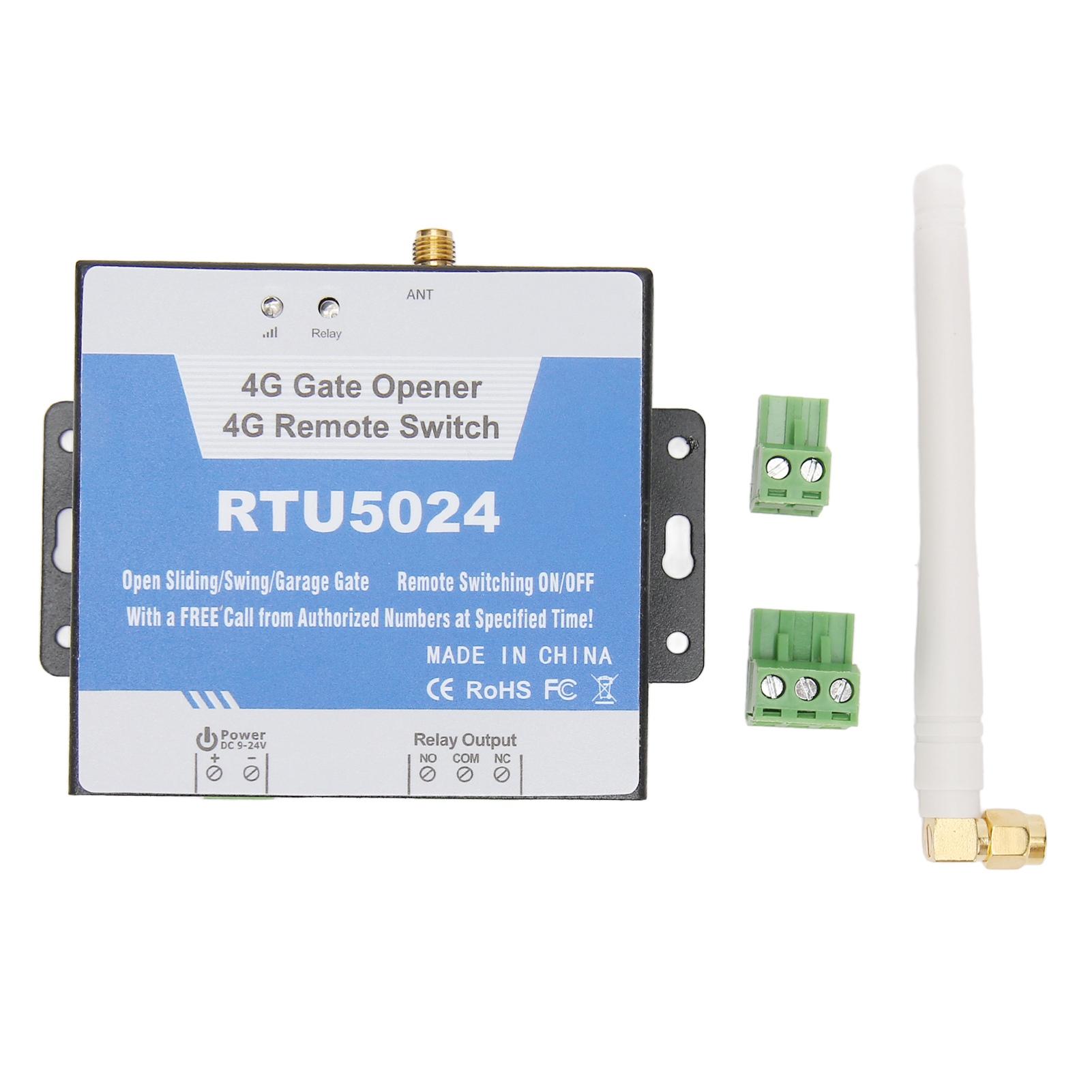 

Открыватель ворот RTU5024 4G SMS Умная сигнализация Распознавание умных ID WiFi Удаленный контроллер Пульт дистанционного управления Открыватель ворот