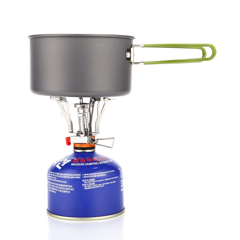 Portable Camping Stove with Electronic Ignition - Ideal for Picnics and Travel
