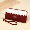 Women's Korean-Style Long Zip Wallet - Trendy, Fresh, Large Capacity Clutch Bag