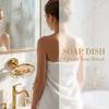 Copper Soap Holder Twist Design Soap Dish Durable Soap Basket  Bathroom Shower Kitchen