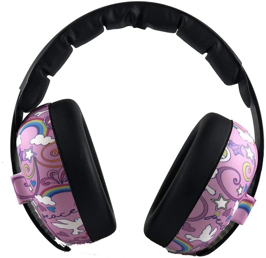 Banz Peace Doodle Soundproof Earmuffs for Babies and Kids