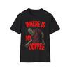 Zombie Coffee Lover T Shirt - Funny Graphic Tee, Perfect for Coffee Lovers