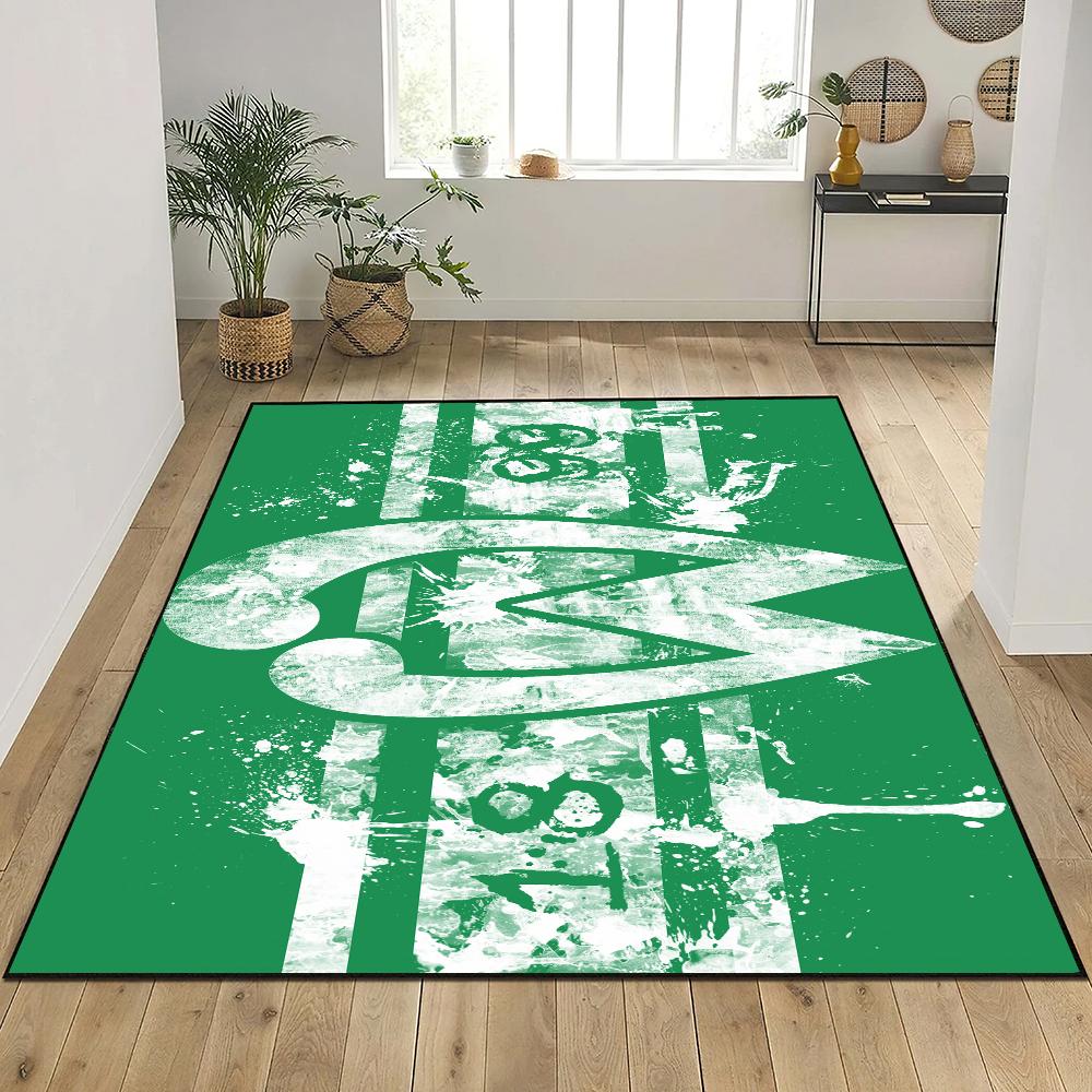 W-Werder B-Bremen Logo Door Mat Entrance Non-slip Washable Kitchen Carpet Living Room Hallway Rug Bathroom Decoration
