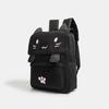 Schoolbag Cat Schoolbag Female Junior High School Student College Student Embroidered Simple Backpack New Korean Version Large Capacity Travel