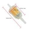 10pcs Universal Inline Gas/Fuel Filter 6MM-8MM 1/4" For Lawn Mower Small Engine Auto Accessories Motorcycle
