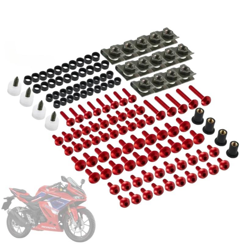 177 STÜCKE M5 M6 Motorrad Komplette Verkleidungsschrauben CNC Schraube für Ducati 748 749 750SS 848 900SS 916 996 998 999 1098 1098S Panigale
