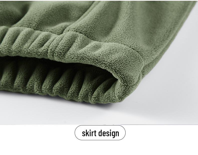 Men's Trendy Fleece Stand Collar Cardigan Jacket