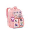 School Bag New Primary School Girls and Girls Reduce the Burden of Level 6 Large-capacity Children's Spine Care Double Shoulder Silk Flower
