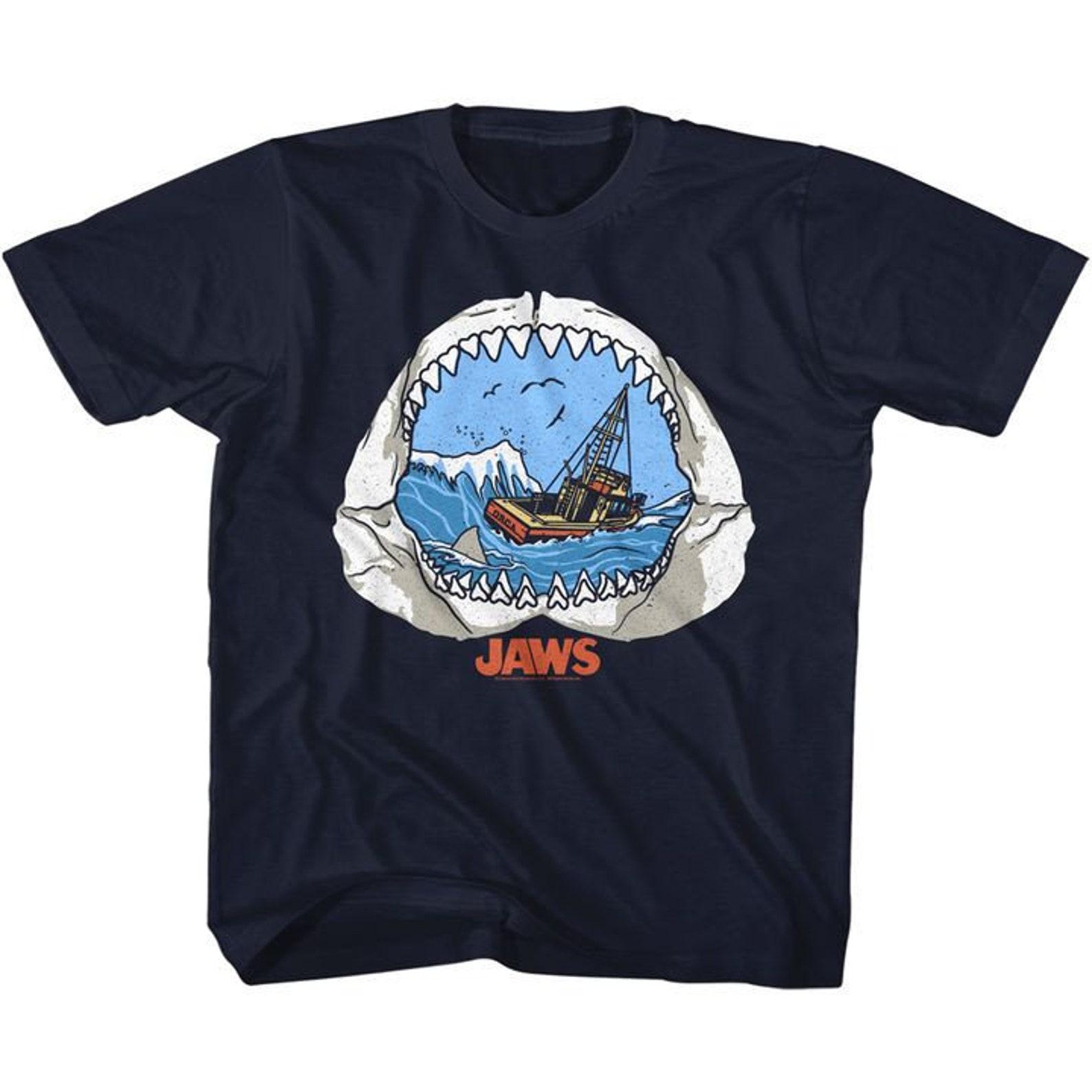 Jaws Jaw View Navy Toddler T-Shirt M