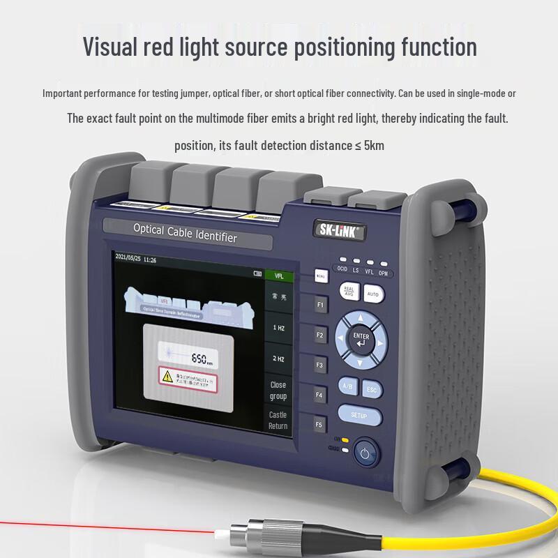 SK-LINK Multifunction 8-in-1 OTDR Fiber Optic Tester