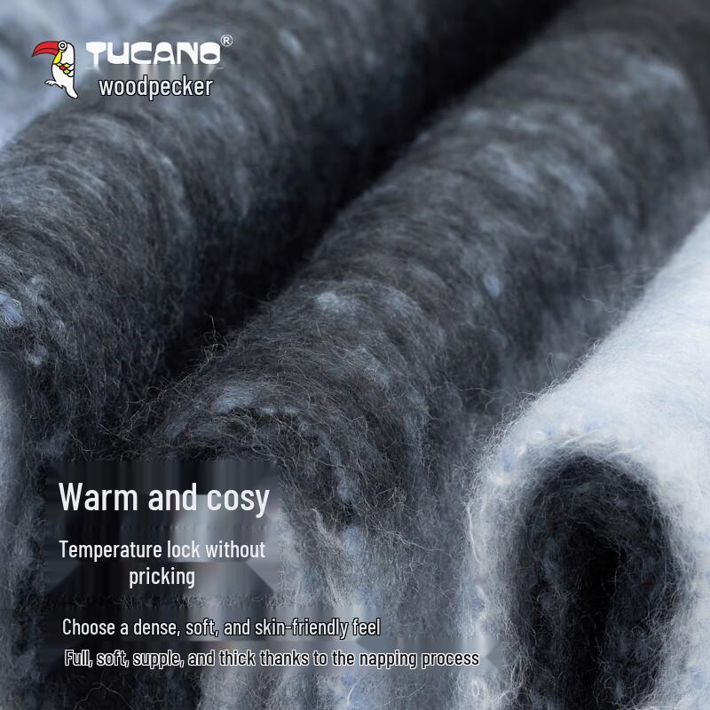 TUCANO Women's Sweet Patchwork Tassel Scarf