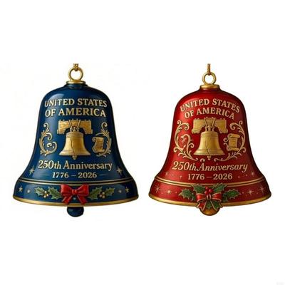 250th Anniversary Ornament For Mantels Window Christmas Tree Decoration