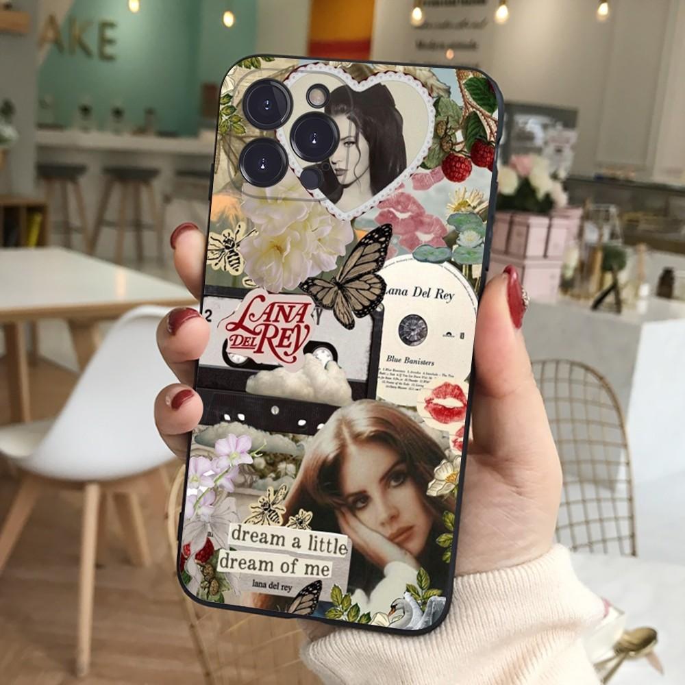Lana Del Rey Phone Case Silicone Soft for iphone 16 15 14 13 12 11 Pro Mini XS MAX Plus X Cover