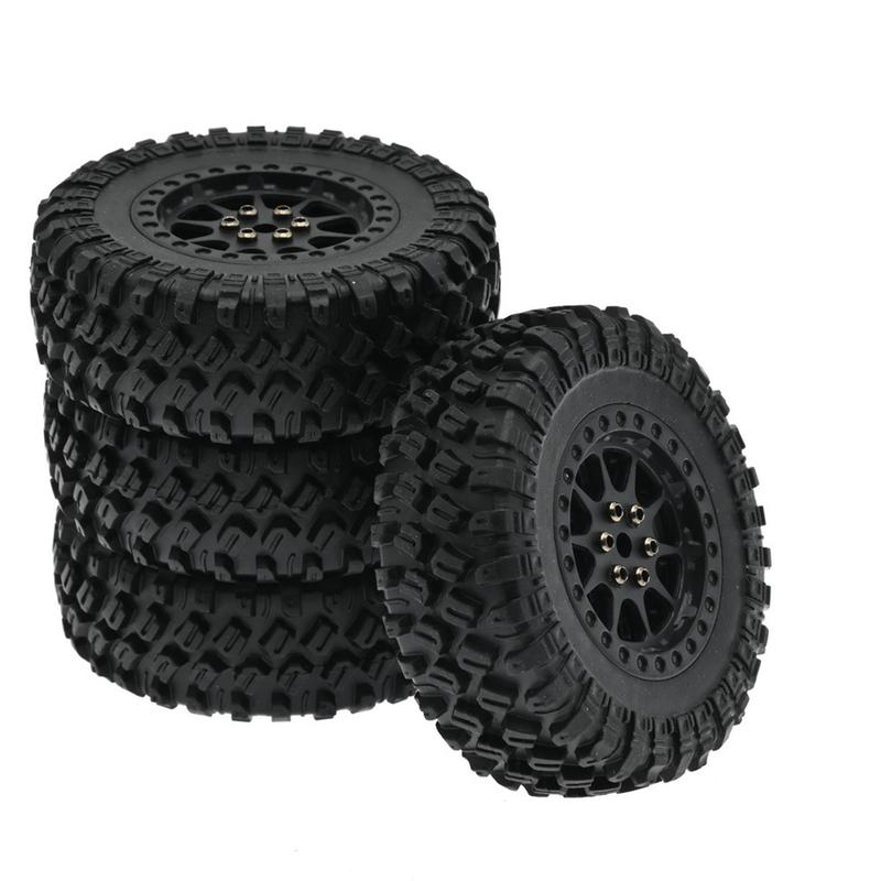 70mm Tire Tyres Wheel For WPL MN B1 B16 B36 B14 B24 C14 C24 C34 D90 MN99S MN45 1/16 RC Car Upgrades Parts