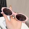 Luxury Brand Oval Sunglasses For Women New Cat Eye Sun Glasses Fashion Men Outdoor Eyewear UV400 Gafas De Sol