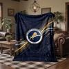 Coperta di Flanella con Stampa del Millwall Football Calda Morbida Plaid da Divano Letto per Casa Ufficio Camera da Letto