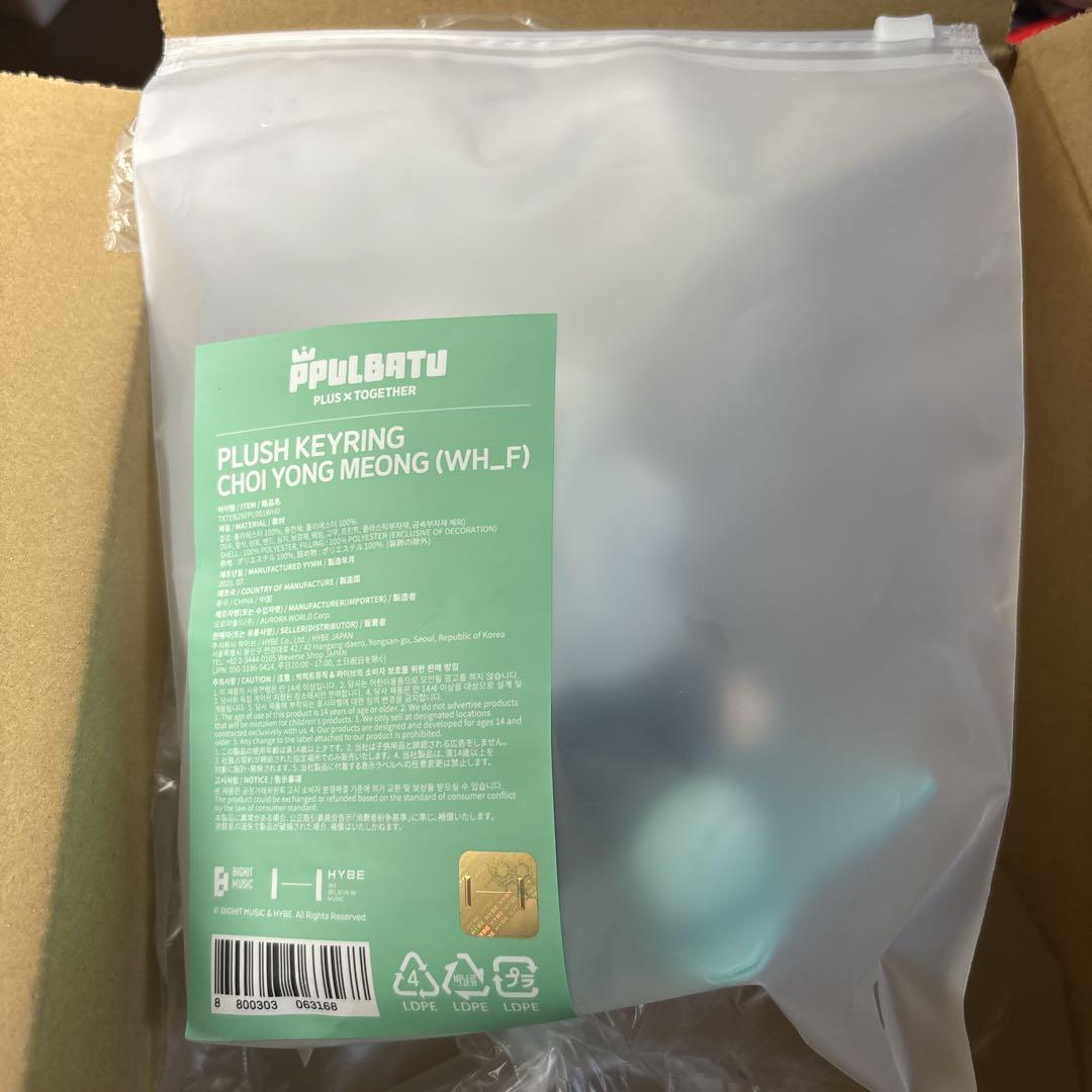 

[USED] PLUSH KEYRING CHOI YONG MEONG