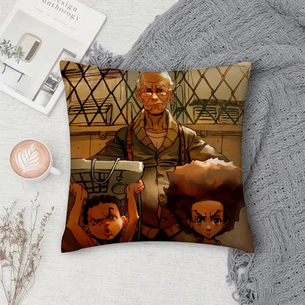 Cartoon T-The B-Boondocks Kissenbezug Quadratisch Sofa mit für Muster bequeme Kissen geeignet von Zimmer