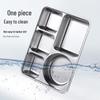 Jiyoushi 304 Stainless Steel Divided Lunch Tray