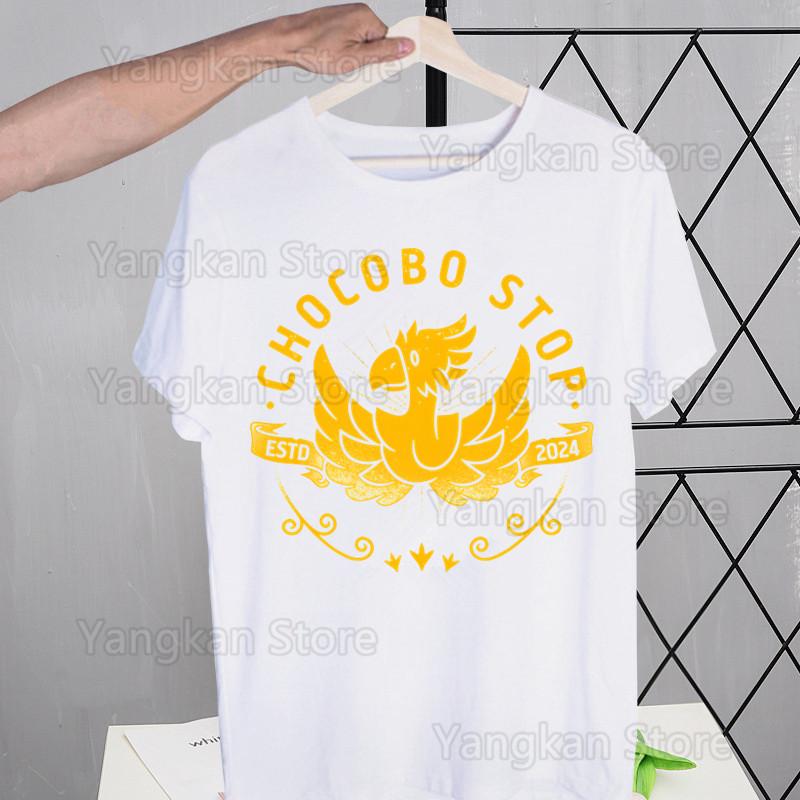 Final Fantasy 7 FF7 Street Style Casual Short Sleeve Men T Shirt O-neck Tshirt Male T-shirt